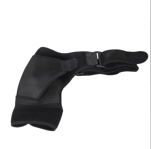 adjustable shoulder compression brace with cross body strap