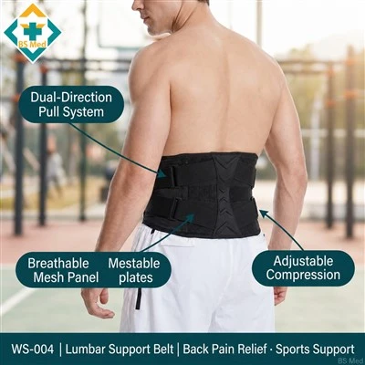 Belt meingefnol cywasgu deuol